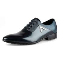 ZERO意大利零度正装男士皮鞋头层牛皮简约时尚宝蓝S92095(41)