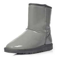 Caerphilly卡芙琳2012新品彩色荧光平底秋保暖靴雪地靴CL909 灰色35