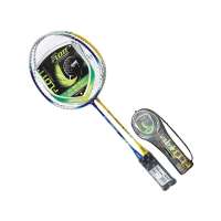 FLOTT铝合金羽毛球拍套装(2拍12球)