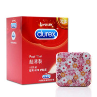 杜蕾斯 避孕套 超薄18只+love-box小礼盒 超薄豪华组合安全套