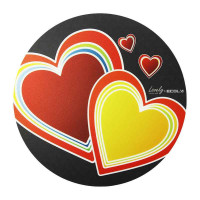 宜客莱Lovely系列时尚鼠标垫MP-LV11BP专为女性设计