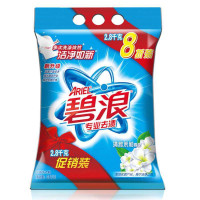 碧浪专业去渍无磷洗衣粉清雅茉莉香型2.8kg8折促销装