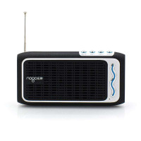 乐果(NOGO) Q82 低音加强型多功能数码移动音箱 黑色