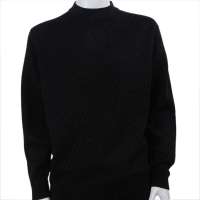 海尔曼斯男士加厚长袖羊毛衫B369B22提花紫L