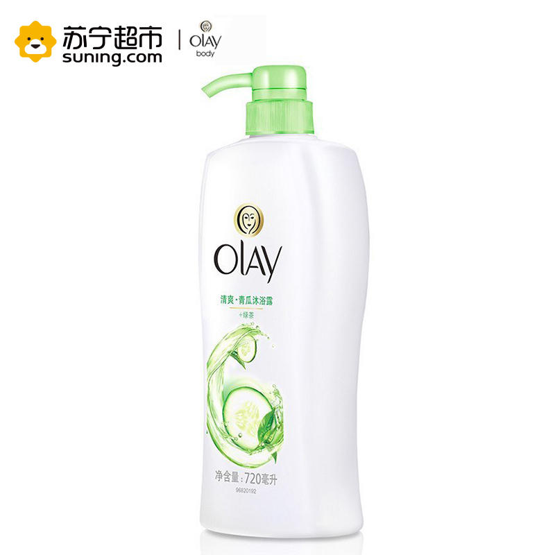 玉兰油(OLAY)水嫩清爽沐浴露720毫升泡澡 宝洁出品