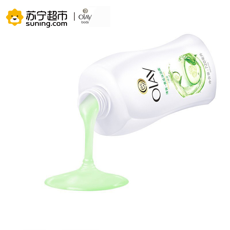 玉兰油(OLAY)水嫩清爽沐浴露720毫升泡澡 宝洁出品