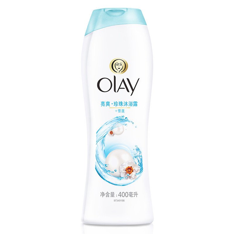 玉兰油(OLAY)美肌清爽沐浴露亮爽珍珠400ML[新老包装交替发货中]高清大图