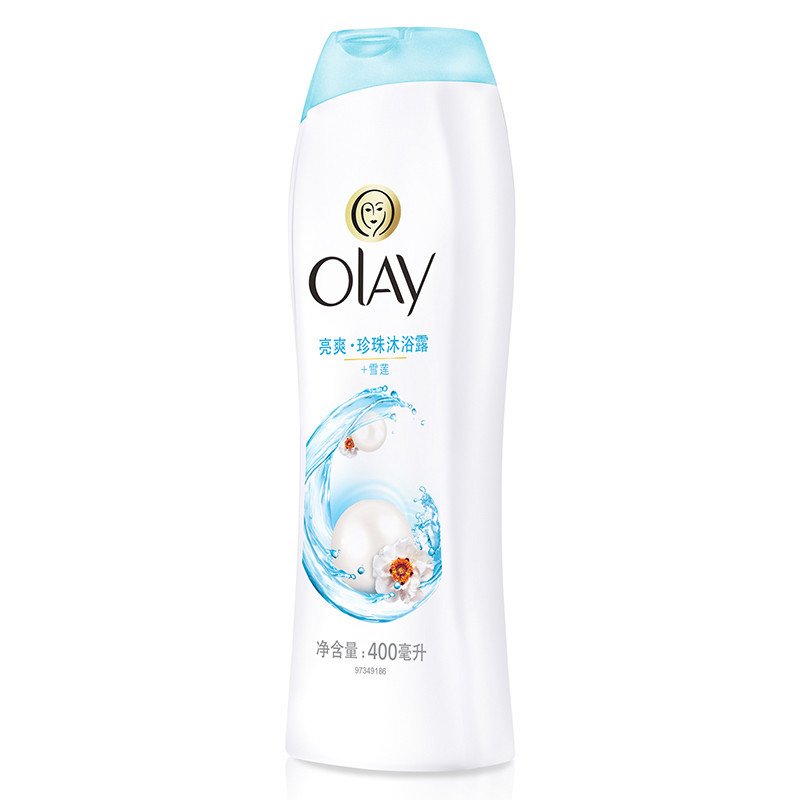 玉兰油(OLAY)美肌清爽沐浴露亮爽珍珠400ML[新老包装交替发货中]高清大图