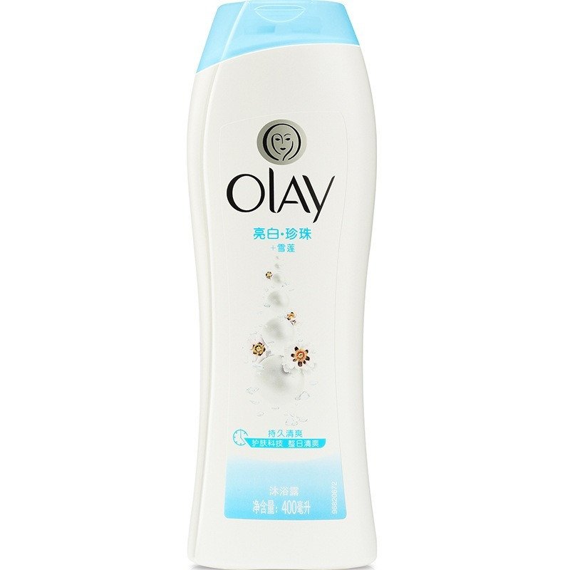 玉兰油(OLAY)美肌清爽沐浴露亮爽珍珠400ML[新老包装交替发货中]高清大图