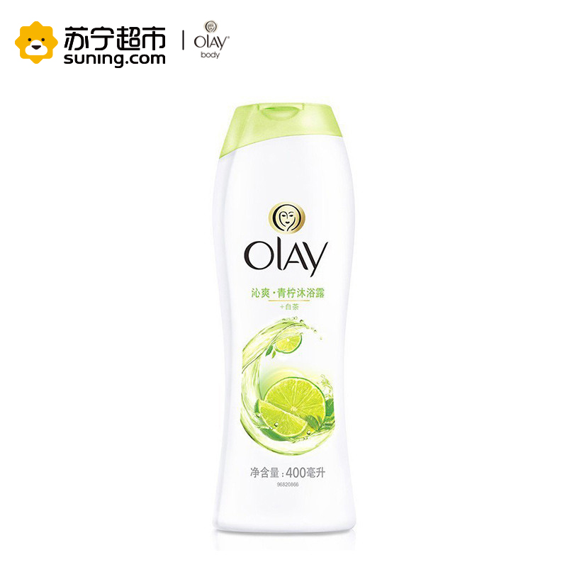 玉兰油(OLAY)沁醒清爽沐浴露400毫升 宝洁出品 控油平衡 保湿