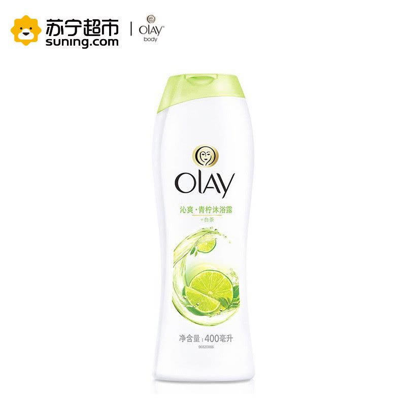 玉兰油(OLAY)沁醒清爽沐浴露400毫升 宝洁出品 控油平衡 保湿图片