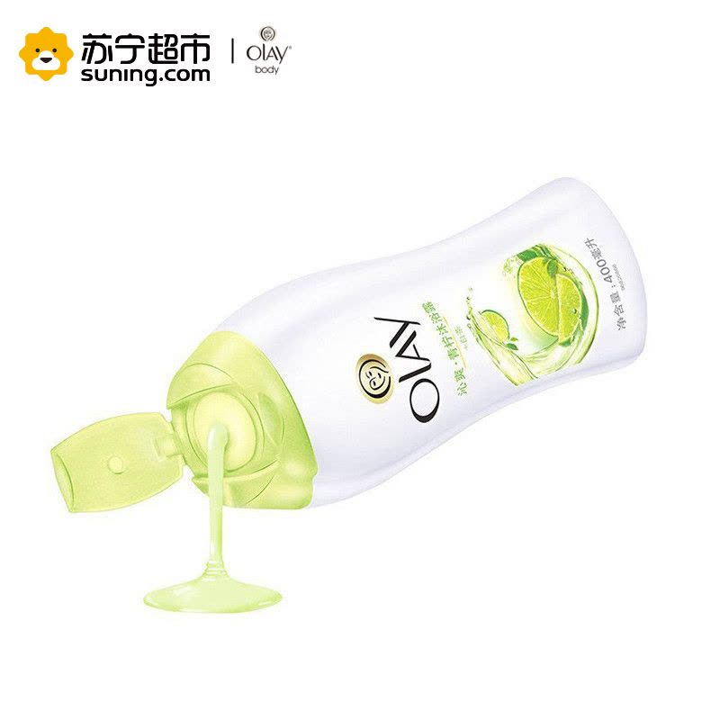 玉兰油(OLAY)沁醒清爽沐浴露400毫升 宝洁出品 控油平衡 保湿图片