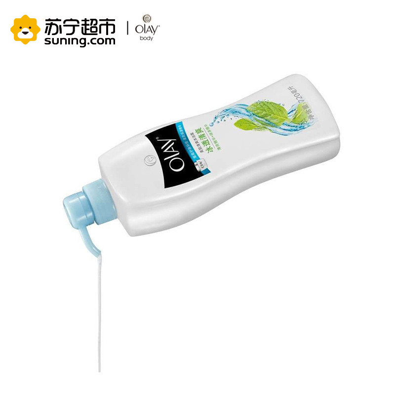 玉兰油(OLAY)冰透清爽沐浴露720毫升泡澡 宝洁出品