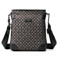 CROCODILE（鳄鱼恤）经典鳄鱼恤专用面料提花布时尚男包11222050-03