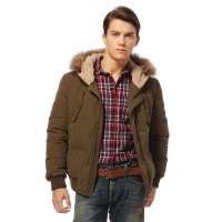 2012 秋冬新品 波司登 正品羽绒服 男时尚休闲韩版短款 B1201059127136(韩国卡其)185/100A