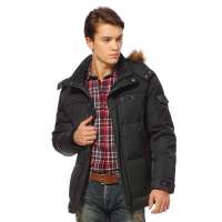 2012 秋冬新品 波司登 羽绒服正品 男经典大众休闲短款 B120111912056H(黑色H)190/104A