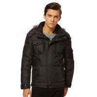 2012 秋冬新品 波司登 羽绒服正品 男大众休闲经典短款 B120112112071(暗锦灰)170/88A