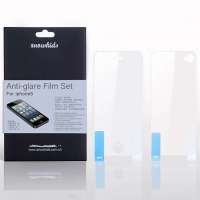 Snowkids苹果附件iphone5磨砂保护贴膜 幼砂颗粒特别设计(屏幕膜+专用吸尘贴)