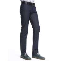 Mark Fairwhale马克华菲专柜正品男装时尚纯棉直筒牛仔裤7112061211051(浅靛青色36)