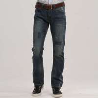 Mark Fairwhale马克华菲专柜正品男式牛仔裤7114061125047(深蓝色/33)