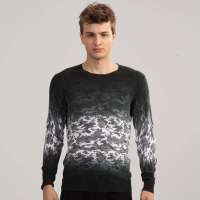 马克华菲专柜正品男士针织衫 7113040111099(黑色/M)