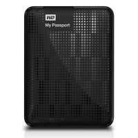 西部数据(WD) My Passport 500G 黑色带包 移动硬盘(WDBKXH5000ABK-PESN-CH)