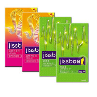 杰士邦动感大颗粒10只×2盒+动感薄8只×2盒安全套促销装