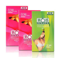 第六感超薄平滑12只×2盒+螺纹12安全套促销装