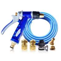 虎贝尔 洗车水枪 洗车器 高压水枪 洗车机 H812套装 蓝色40米