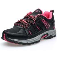 361°户外越野鞋8233308黑/浅红38