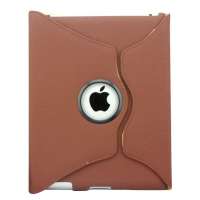 琪瑞 IPAD2/3 旋转智能休眠保护套(棕色)