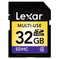 雷克沙(LEXAR)32GB(Class4)SDHC储存卡