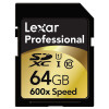 雷克沙(LEXAR) 64G(600X) SDXC储存卡