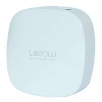 乐泡(Lepow) 移动电源 LEPOW-STONE 6000 聚合物锂离子电池 6000mAh 白色