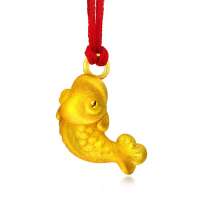 周生生 足金年年有鱼吊坠 21754p