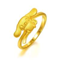 周生生 足金Cinnamoroll丝带戒指 42248r