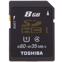 东芝(TOSHIBA) 8GB SDHC(UHS-I)超极速存储卡