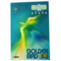 金光(APP)金鸟80gA4彩复纸 100张/包 浅绿