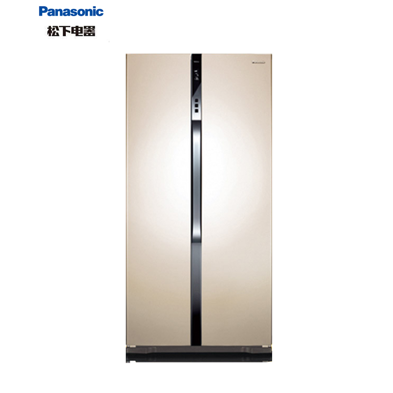 松下(Panasonic) NR-W56S1-NL 561升 银离子抗菌 无霜双循环 变频对开门冰箱(典雅金)高清大图