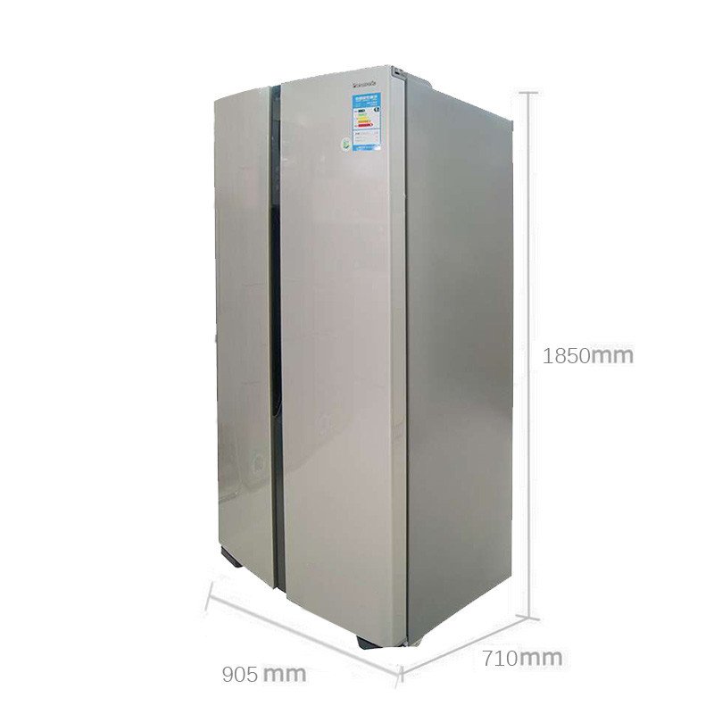 松下(Panasonic) NR-W56S1-NL 561升 银离子抗菌 无霜双循环 变频对开门冰箱(典雅金)高清大图