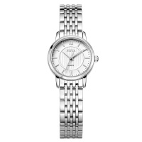 飞亚达经典系列白色女士石英手表LJ098.WWW