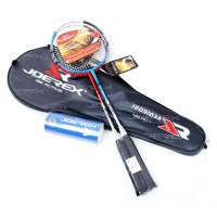 JOEREX祖迪斯铝碳一体羽毛球拍JBD9103A已穿线2支装赠拍套