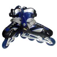 ACTION动感高档铝架可调节轮滑鞋旱冰鞋溜冰鞋PW126(S号)(兰色)