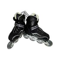 ACTION动感高档铝架可调节轮滑鞋旱冰鞋溜冰鞋PW125(M号)(黑白)