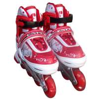 ENPEX乐士高档铝架可调节轮滑鞋旱冰鞋溜冰鞋MS162 (S号)(黑红)