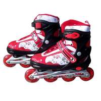 ENPEX乐士高档铝架可调节轮滑鞋旱冰鞋溜冰鞋MS162 (L号)(黑红)