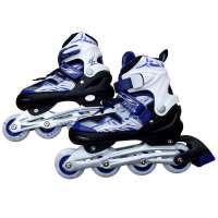 ENPEX乐士可调节轮滑鞋旱冰鞋溜冰鞋168(M号)蓝色