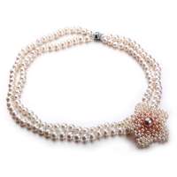 佰色传情AAA级天然珍珠唯美系列项链柔媚附证书BZX026