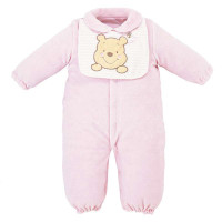 Disneybaby迪士尼宝宝快乐童年带围嘴妙妙装粉色822807273