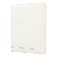 源佳(YJ-TECH)苹果附件new iPad3/iPad2商务真皮保护皮套(白色树纹)